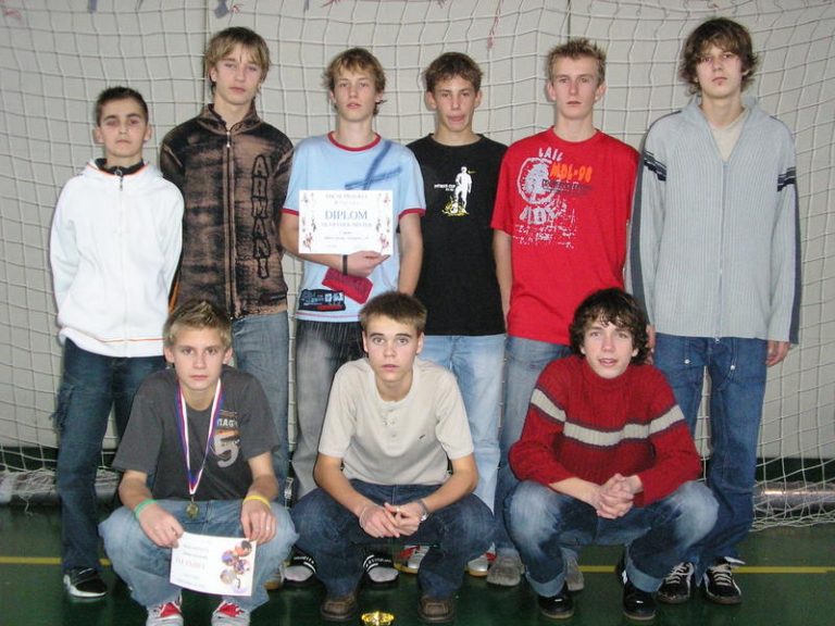 Starší žáci Fotbal FM třetí