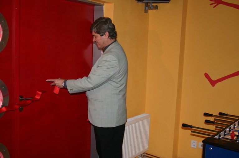 Prostor byl slavnostně otevřen