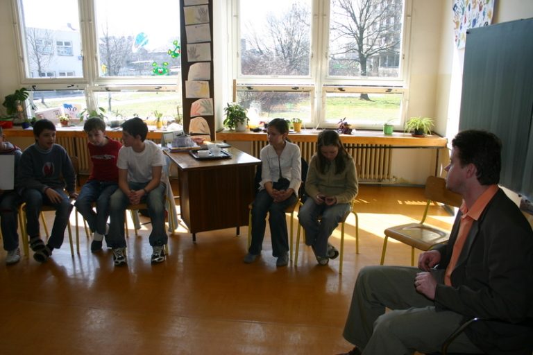 Místostarosta besedoval s dětmi