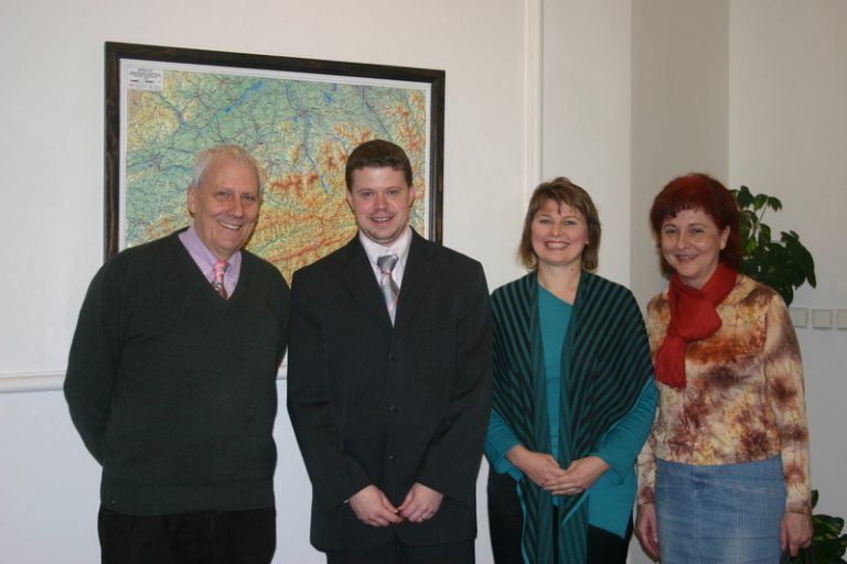 Poradce vlády Velké Británie navštívil náměstka Cvika