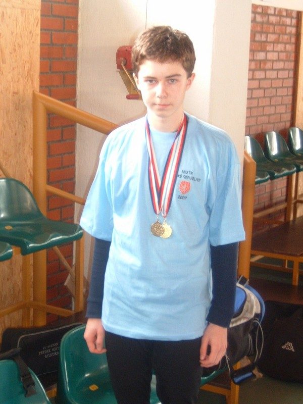 Atlet Petr Lukeš mistrem ČR