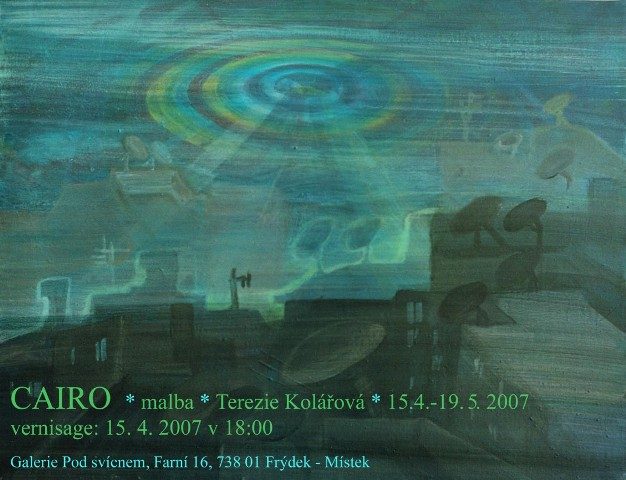 Galerie Pod Svícnem vystavuje Cairo Terezie Kolářové