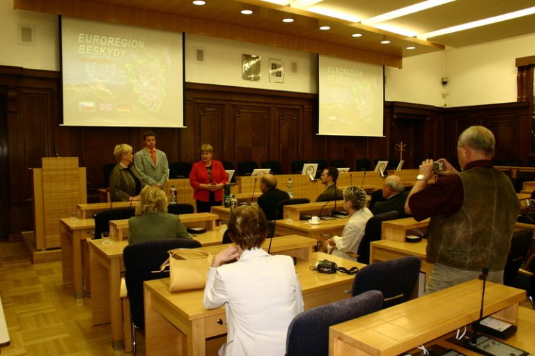 Zástupci města přivítali americkou delegaci