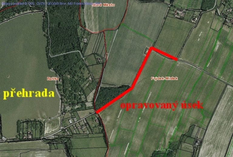 OPRAVA SILNICE VE SKALICI