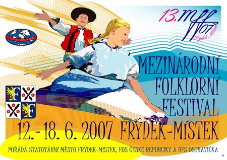 13. MEZINÁRODNÍ FOLKLORNÍ FESTIVAL UŽ KLEPE NA DVEŘE