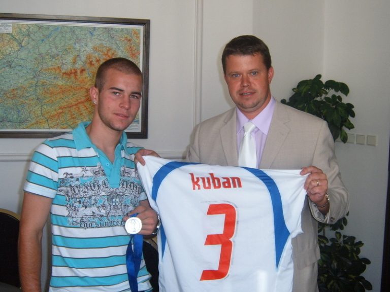 Kubáň přijat p. Cvikem a p. Brzým