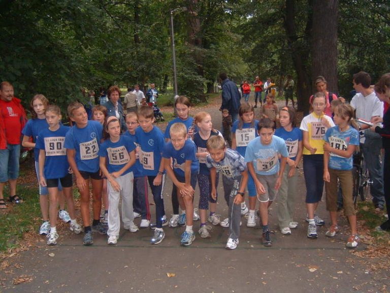 V místeckém parku se běhalo