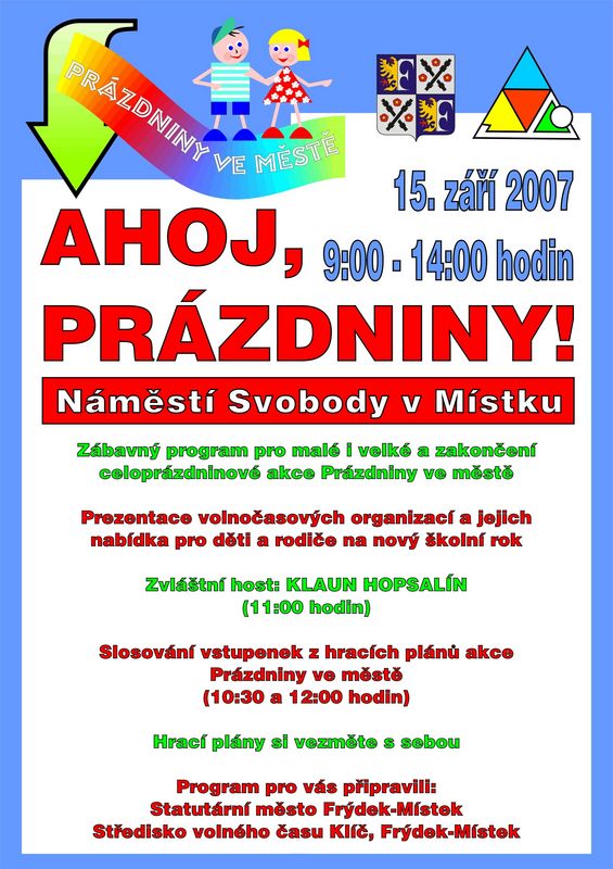 MÍSTECKÉ NÁMĚSTÍ BUDE PATŘIT DĚTEM