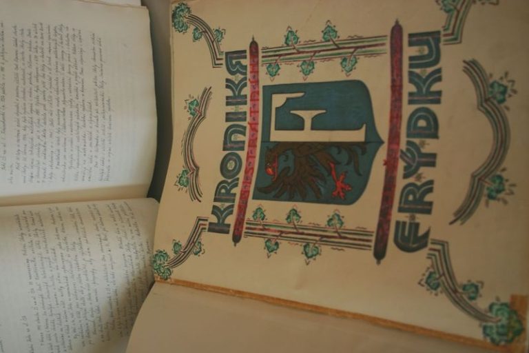 KRONIKY MĚSTA JSOU K NAHLÉDNUTÍ NA MAGISTRÁTU