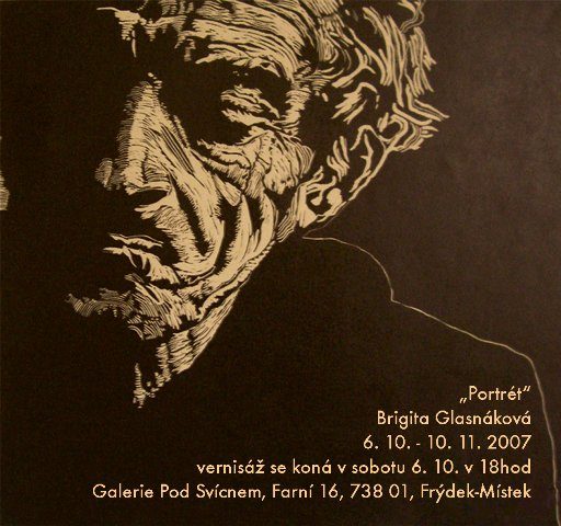 Portrét v Galerii Pod Svícnem