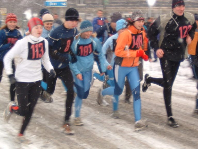 Silvestrovský běh opět stupně vítězů