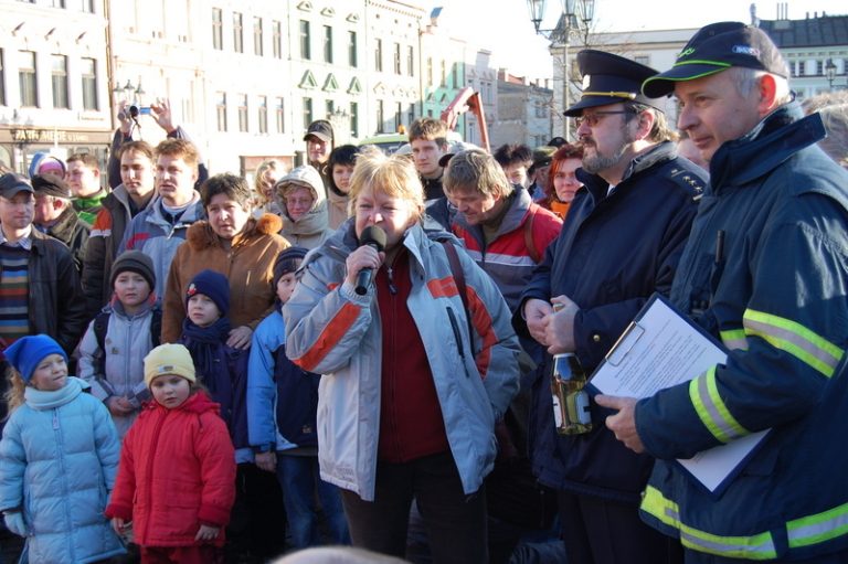 Frýdecké náměstí patřilo hasičům