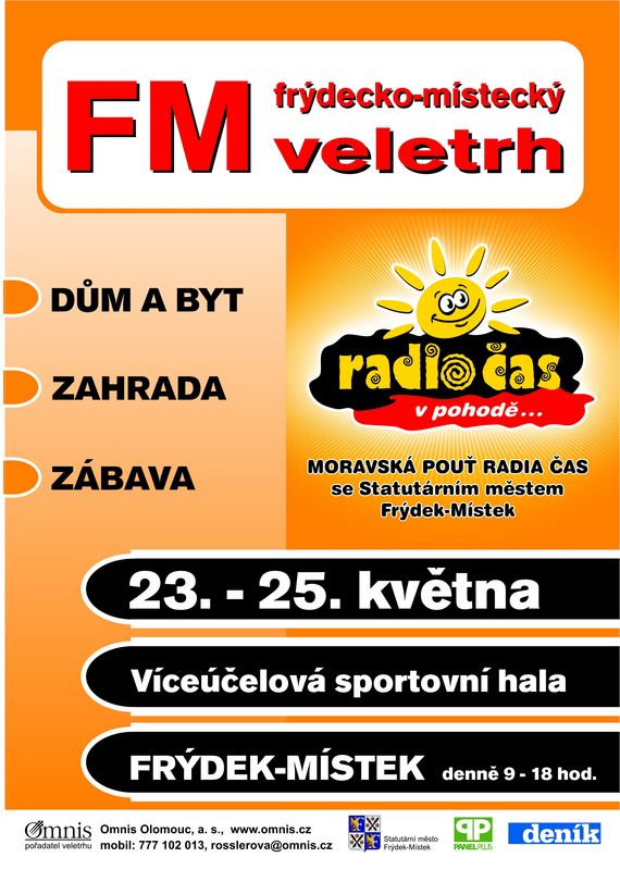 FRÝDECKO-MÍSTECKÝ VELETRH KLEPE NA DVEŘE