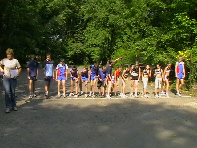 Prázdninový běh parkem