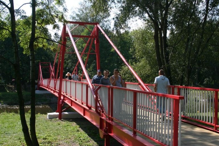 LÁVKA PŘES OSTRAVICI OPĚT SLOUŽÍ LIDEM