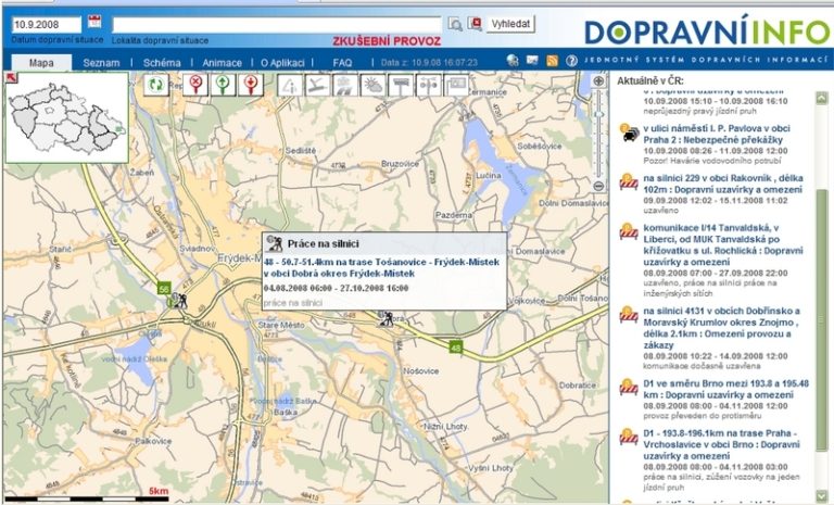 Nové dopravní zpravodajství