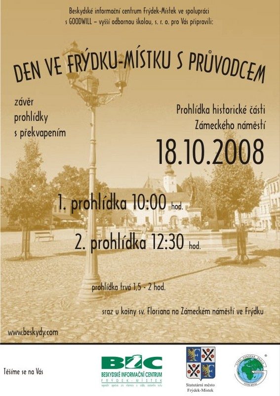 DEN VE FRÝDKU-MÍSTKU S PRŮVODCEM