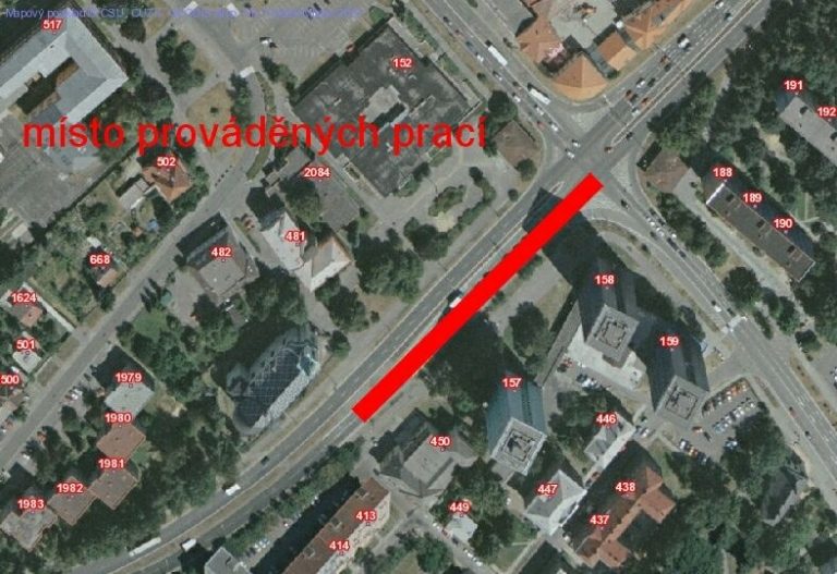 DALŠÍ DOPRAVNÍ OMEZENÍ NA PRŮTAHU MĚSTEM