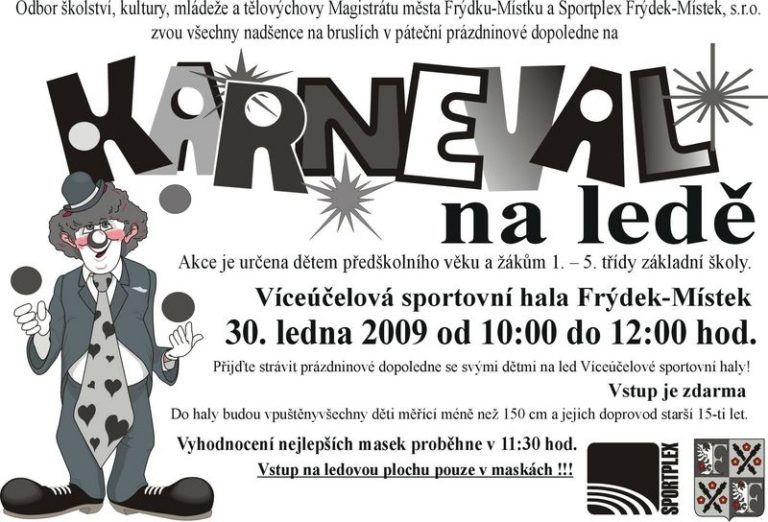 KARNEVAL NA LEDĚ