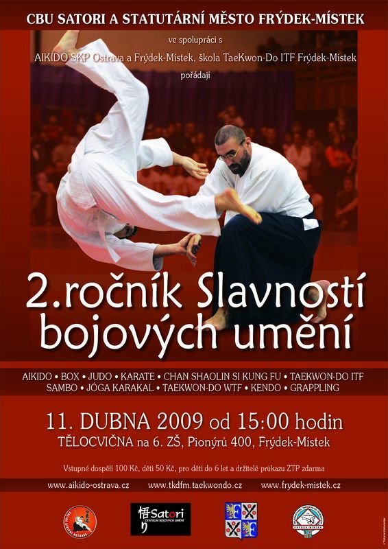 SLAVNOSTI BOJOVÝCH UMĚNÍ OPĚT VE FRÝDKU-MÍSTKU