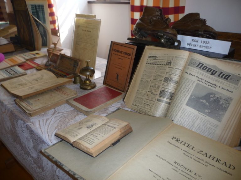 Výstava Dříve a dnes v Chlebovicích