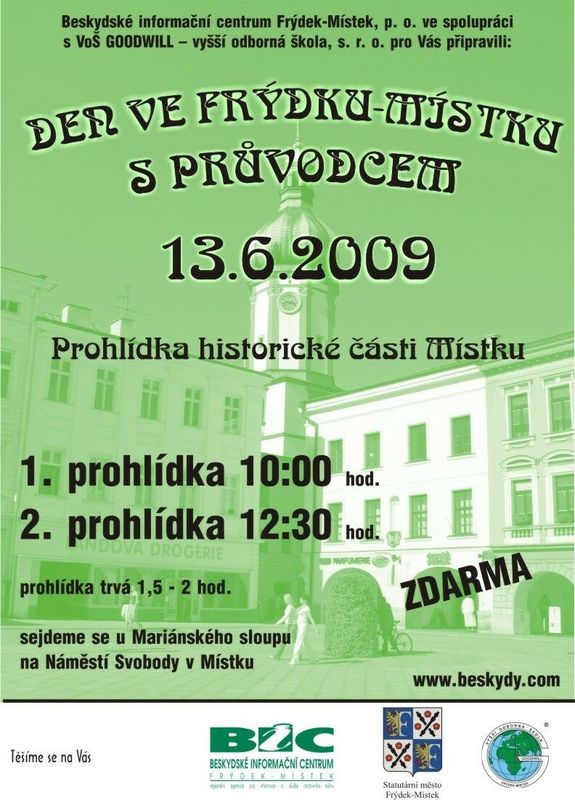 PROHLÍDKA HISTORICKÉ ČÁSTI MÍSTKU