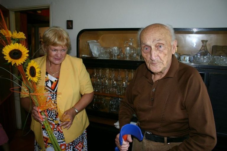 PRIMÁTORKA NAVŠTÍVILA STOLETÉHO JUBILANTA