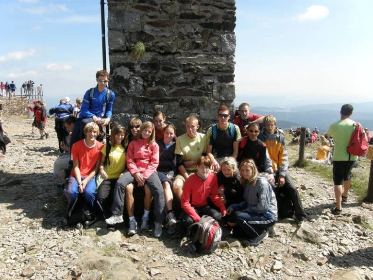 Běžci na soustředění v Krkonoších