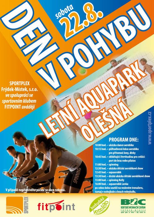 DEN V POHYBU V AQUAPARKU