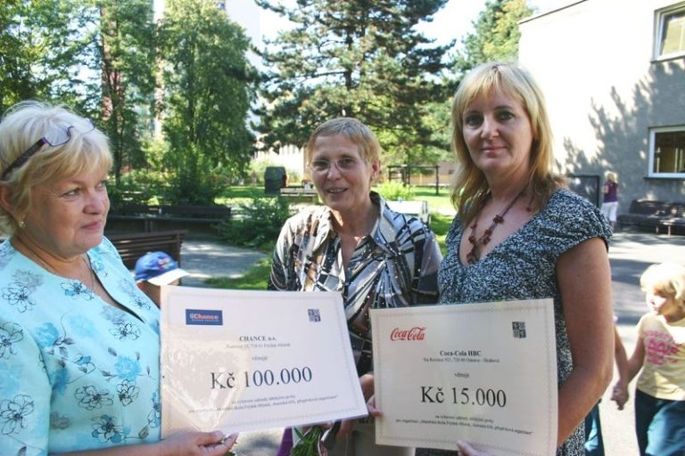 CHANCE A COCA-COLA PŘISPĚLY NA VYBAVENÍ DĚTSKÉ ZAHRADY