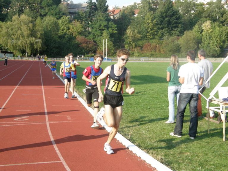 Žactvo na Slezanské hodinovce