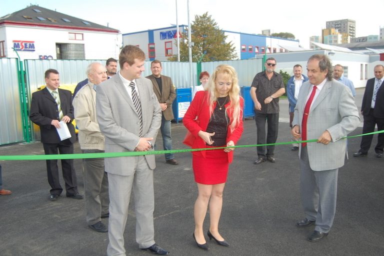 Město otevřelo nový sběrný dvůr