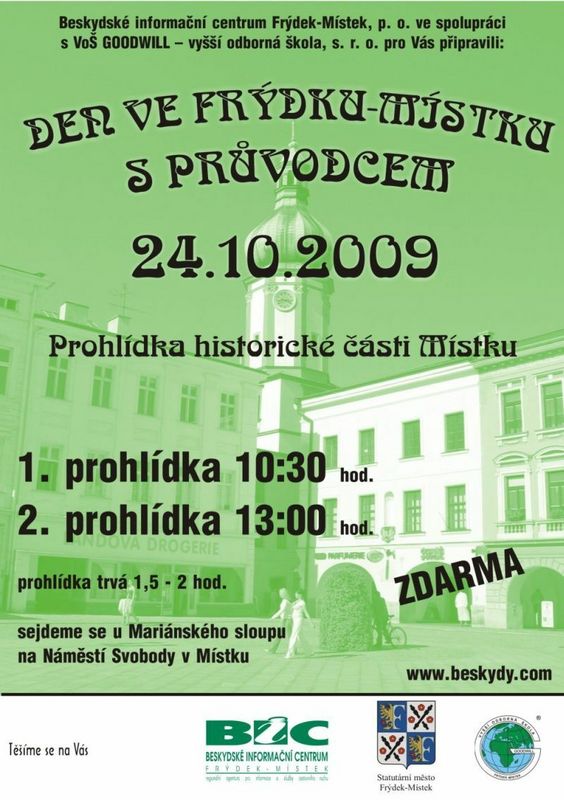 PRŮVODCE VÁS PROVEDE HISTORICKOU ČÁSTÍ MÍSTKU