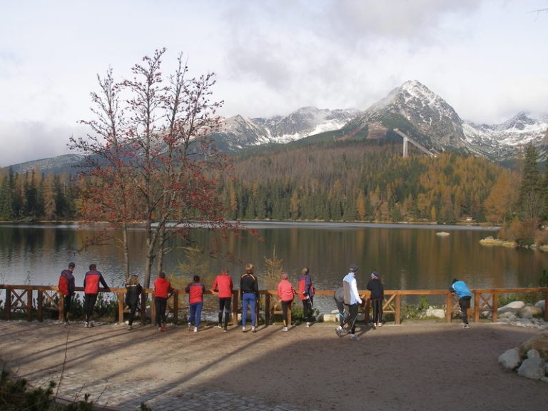 Běžci Slezanu ve Vysokých Tatrách