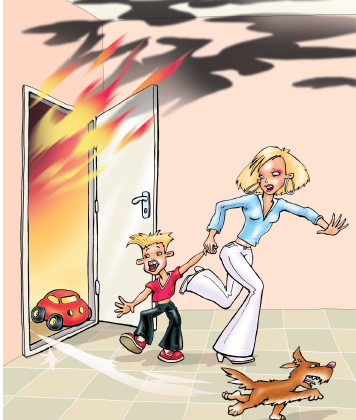 Požární ochrana – aby doma nehořelo