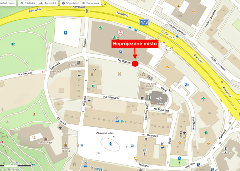 UZAVŘENÍ ULICE NA BLATNICI