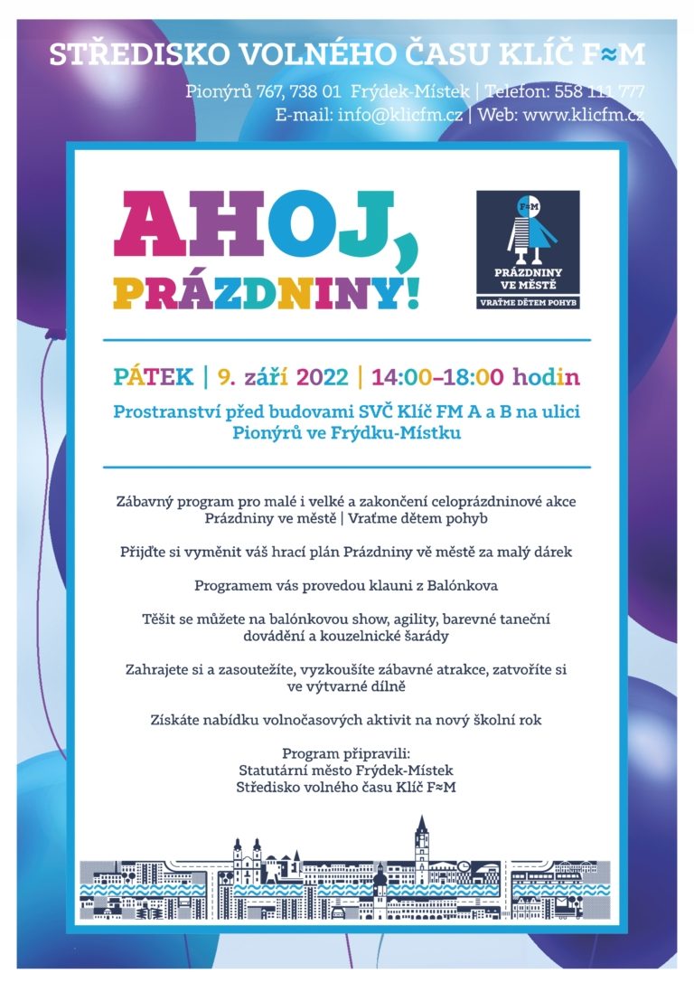 DĚTI SE ROZLOUČÍ S PRÁZDNINAMI