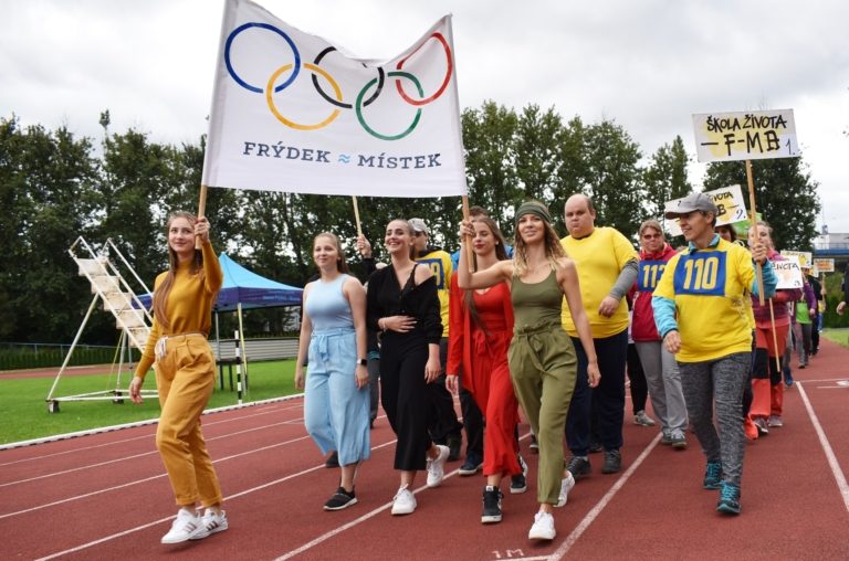 MĚSTO PODPOŘILO OLYMPIÁDU PRO HANDICAPOVANÉ