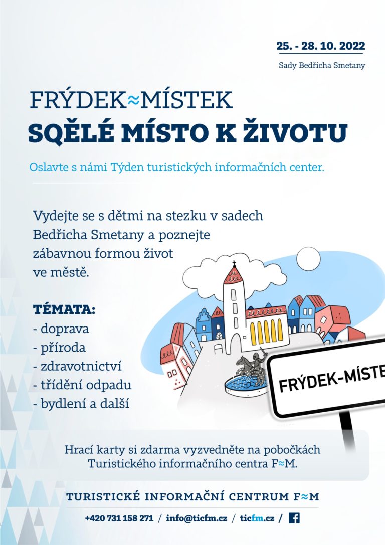 ZÁBAVNÁ STEZKA PRO DĚTI V SADECH BEDŘICHA SMETANY