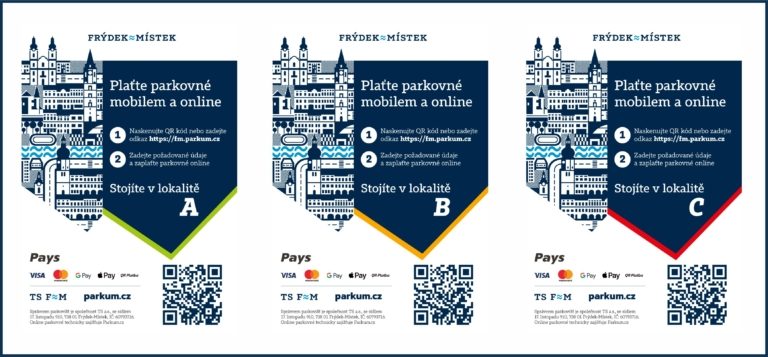 PARKOVNÉ JE MOŽNÉ PLATIT MOBILEM I ONLINE