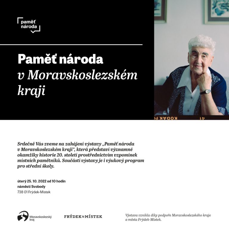 VERNISÁŽ PAMĚŤ NÁRODA