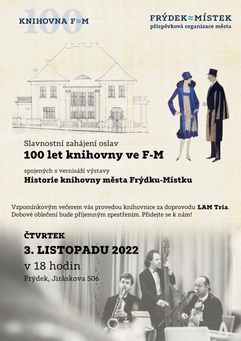 FRÝDECKÁ KNIHOVNA SLAVÍ STOVKU
