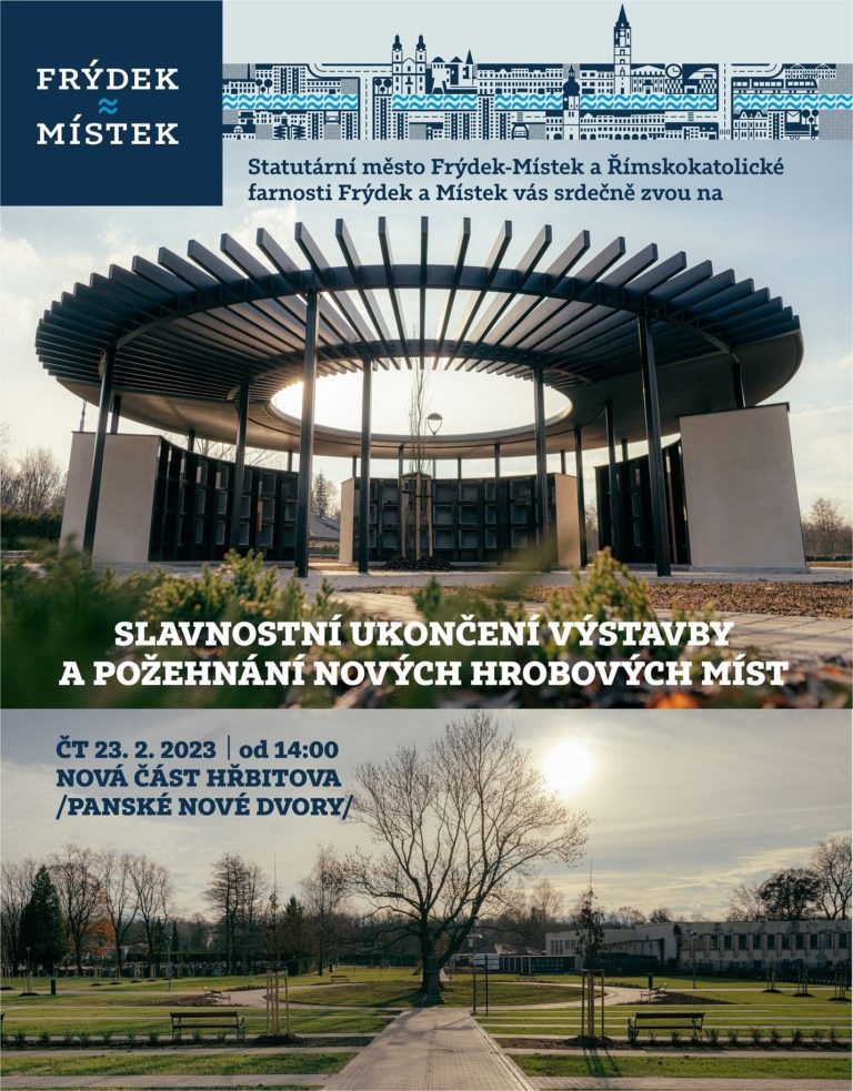 ROZŠÍŘILI JSME CENTRÁLNÍ HŘBITOV, PŘIJĎTE SI PROHLÉDNOUT NOVOU ČÁST