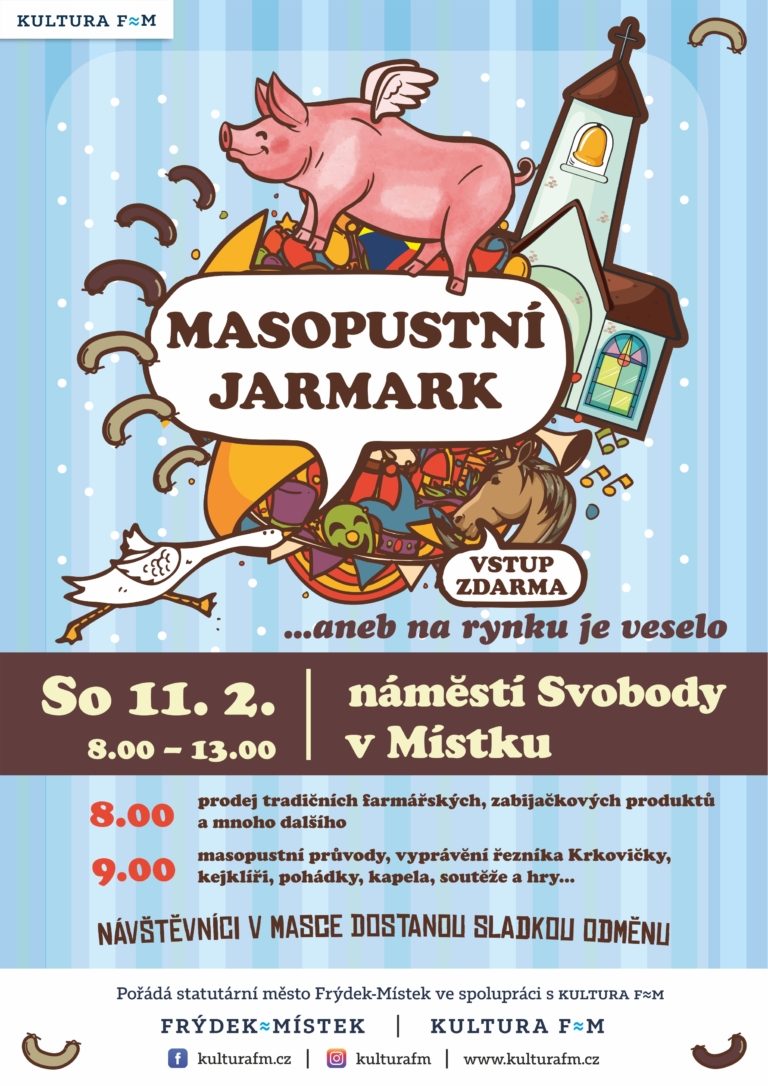 MASOPUSTNÍ JARMARK aneb Na rynku je veselo