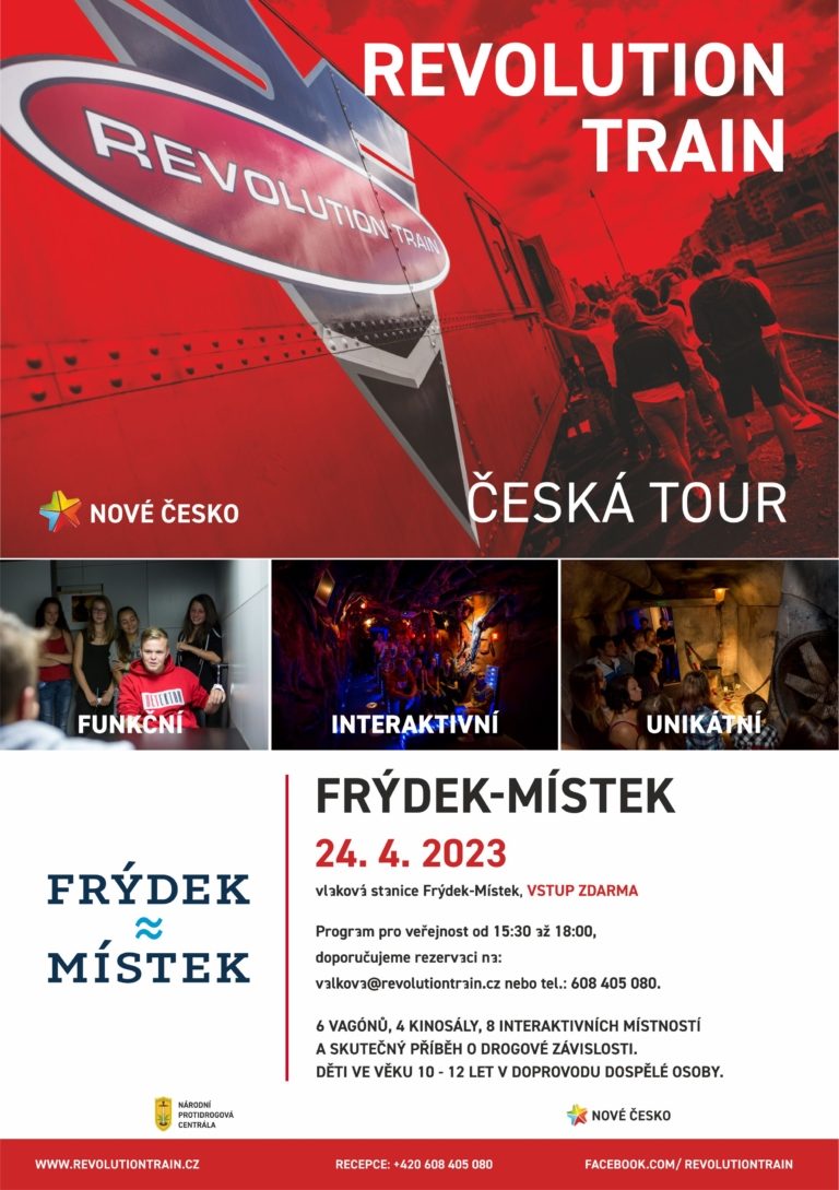 „PROTIDROGOVÝ“ VLAK PŘIJEDE DO FRÝDKU-MÍSTKU