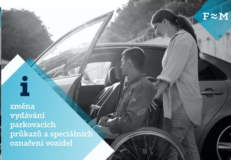 PŘIPOMÍNÁME: ZMĚNA MÍSTA VÝDEJE PARKOVACÍCH PRŮKAZŮ A SPECIÁLNÍHO OZNAČENÍ VOZIDEL