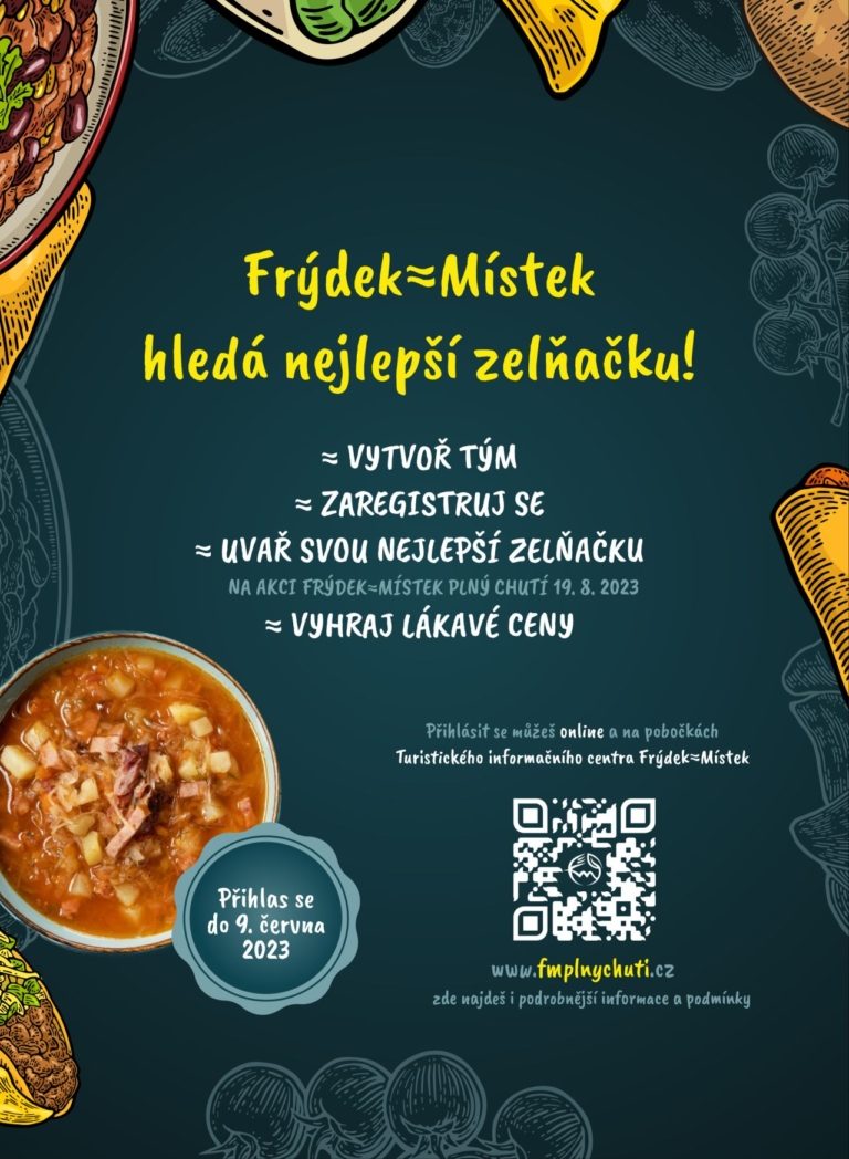 FRÝDEK≈MÍSTEK HLEDÁ TÝMY DO KUCHAŘSKÉHO SOUBOJE O NEJLEPŠÍ ZELŇAČKU