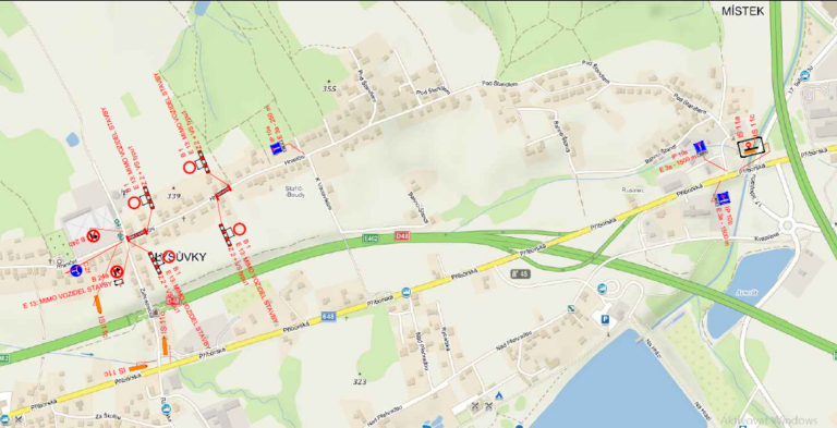 ÚPLNÁ UZAVÍRKA SILNIČNÍHO PROVOZU