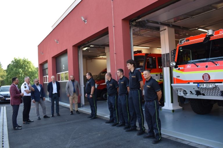 GENERÁLA VLČKA NADCHLA ZREKONSTRUOVANÁ HASIČSKÁ ZBROJNICE