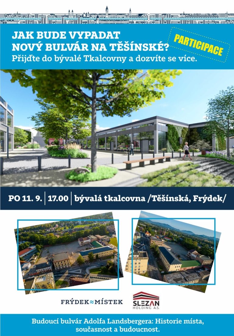 JAK BUDE VYPADAT NOVÝ BULVÁR NA TĚŠÍNSKÉ ULICI?